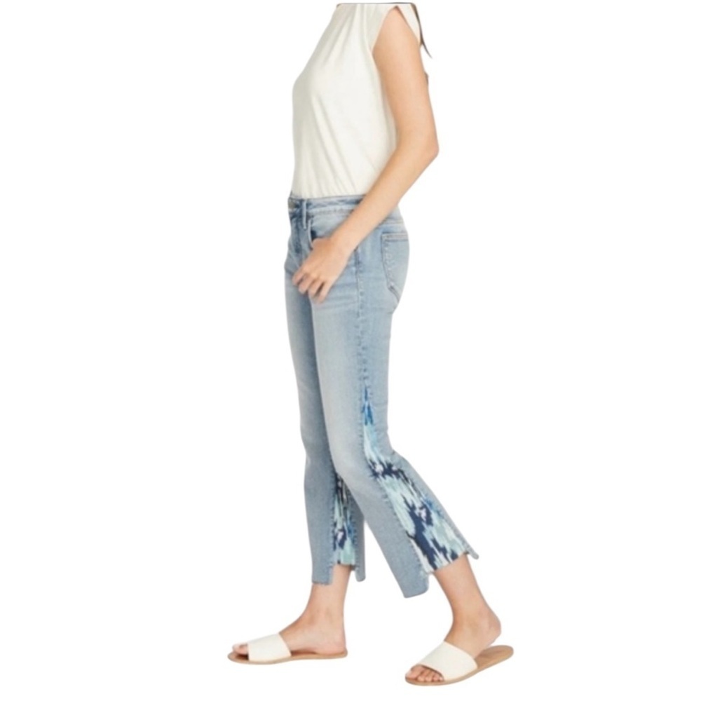 DRIFTWOOD Indie Embroidered Inset Flare Jeans - Size: W29 L26
